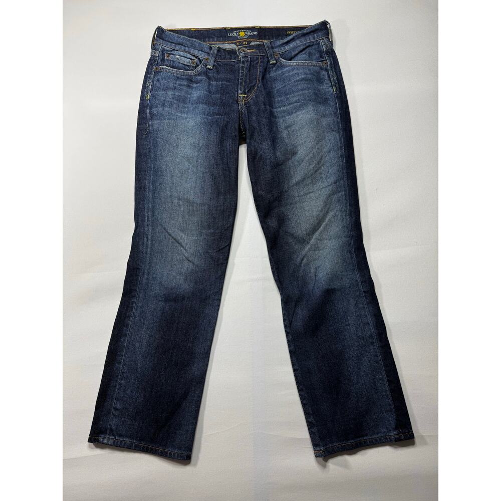 Lucky Brand Women's Sweet N‎ Straight Leg Blue  Jeans - Size 4 (28x26.5)*